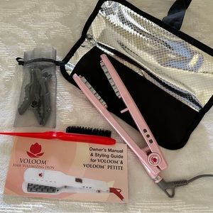 Voloom Petite, hair volumizer, pink